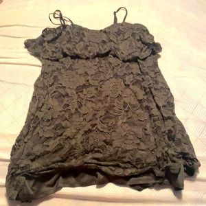 Express layered lace dress